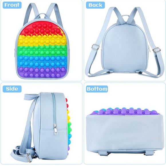 Backpack pop it , beautiful colour , it’s a good size fits a lot - Picture 2 of 3